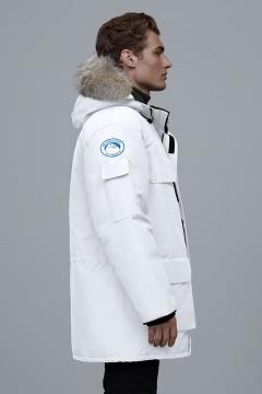 Chamarras Canada Goose Hombre México - PBI Expedition Abrigos Blancos EQ3819254